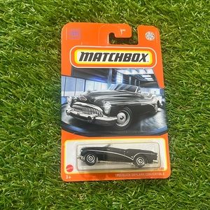 2022 Matchbox 1953 Buick Skylark Convertible #83 Black Car 1/64 Kids Toy NEW